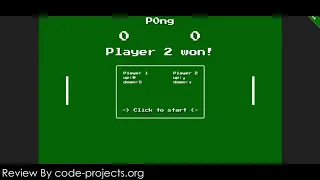 Classic Pong Game In TypeScript Using Phaser With Source Code Source Code Projects