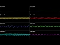 [SNES] Secret of Mana: The Color of the Summer Sky - Oscilloscope View