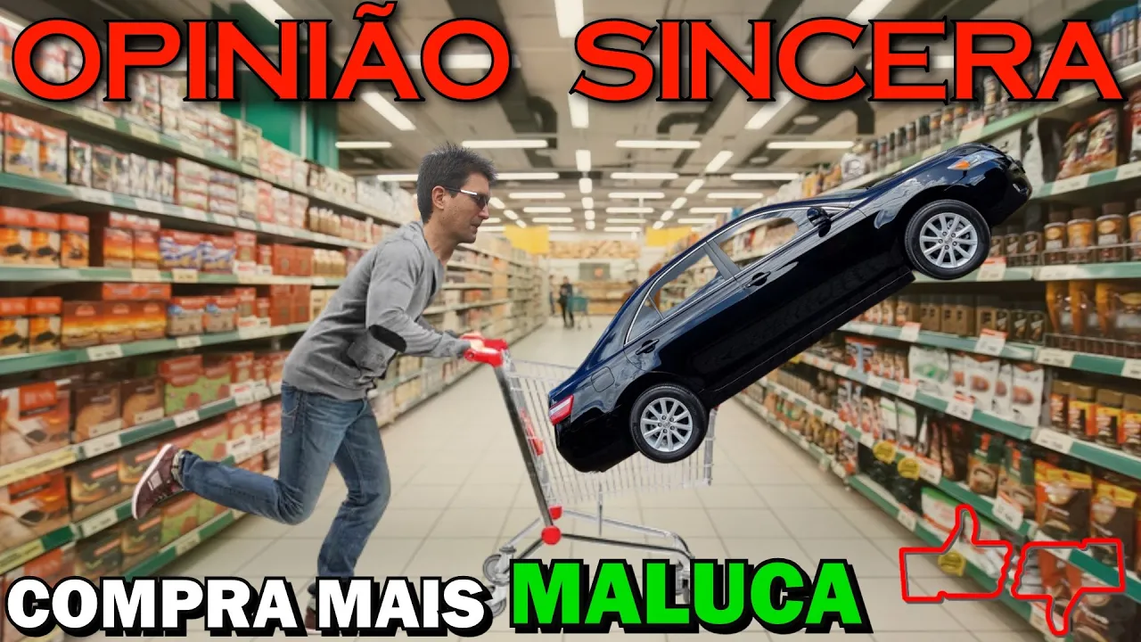 Comprei um carro Bom, Bonito e Barato no SUPERMERCADO! Toyota Camry V6 2011 único dono - Vale a pena