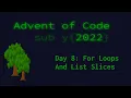 Advent of Code 2022 Python Day 8 Counting Actual Trees Now