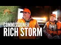 Sharing a Blind with Commissioner Rich Storm Hunters for the Hungry