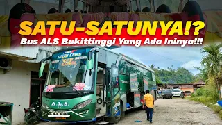 the only als bus on the bukittinggi medan route als bus review 106 