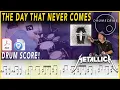 Download Lagu The Day That Never Comes - Metallica | DRUM SCORE Sheet Music Play-Along | DRUMSCRIBE