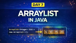 ArrayList in Java DSA Day 7 Dynamic Arrays Explained