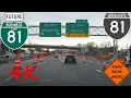 Interstate 81 Syracuse NY southbound 2025 Community Grid Project Update 4K