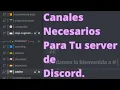 Discord Tutorials - Channels Needed for a Server