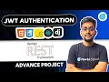 Complete JWT authentication in 12 mins Django Rest framework JWT DJANGO REST FRAMEWORK