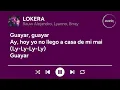 Rauw Alejandro, Lyanno, Brray - LOKERA (Letra/Lyrics)