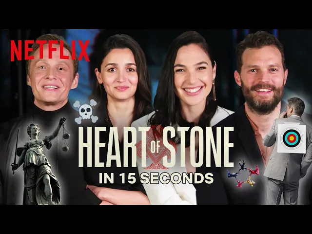 The Cast of Heart of Stone Describes The Movie In 15 Seconds