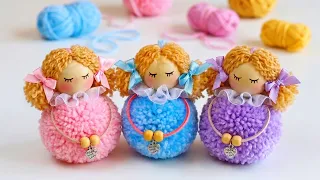 πΈπ Cute yarn dolls πHandmade souvenirs and gifts