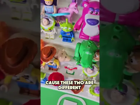 I scanned every Toy Story LEGO Minifig released with Brickify 🦖 #lego #toystory5