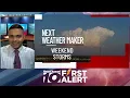 Tracking thunderstorms this evening