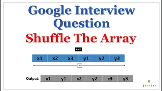 Google Interview Shuffle the Array