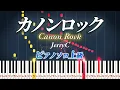 Download Lagu 【楽譜あり】Canon Rock/カノンロック（ピアノソロ上級）JerryC【ピアノアレンジ楽譜】
