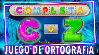 TEST De ORTOGRAFÍA C y Z Para NIÑOS ✍???? JUEGO Educativo APRENDE JUGANDO