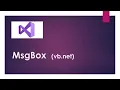 Message Box function VB net Tutorial in Hindi For Beginners Visual Studio 2022