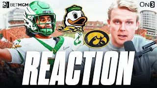 Oregon vs Iowa REACTION