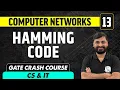 Computer Networks 13 Hamming Code CS IT GATE Crash Course