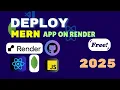How to Deploy a Full Stack React App on Render for FREE MERN Stack Hosting