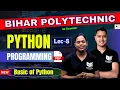 Basics of Python Programming Lec-8 New Batch 2024-25 Bihar Polytechnic Semester Python Programming