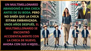 EL MULTIMILLONARIO SE SORPRENDIÓ AL VER A CUATRO NIÑOS QUE SE PARECÍAN A ÉL EN LA CALLE....
