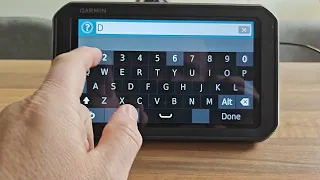How to type Irish post code Eircode into Garmin sat nav
