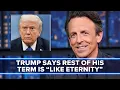 Lagu Trump Says the Rest of His Term Is “Like an Eternity”