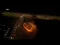Fire started outside of Arrowhead Stadium after AFC Championship