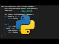 How to code a simple key system in PYTHON
