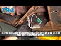How to Replace Downstream Bank 1 Sensor 2 O2 Sensor 2005-2021 Nissan Frontier