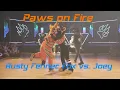 Rusty Fennec Fox vs Joey Paws on Fire Eurofurence 28