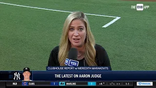 Meredith Marakovits with latest on Aaron Judge speaks with Jake Bauers