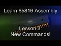 65816 Lesson 3 - New Commands