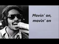 Stevie Wonder A place in the sun (lyrics)