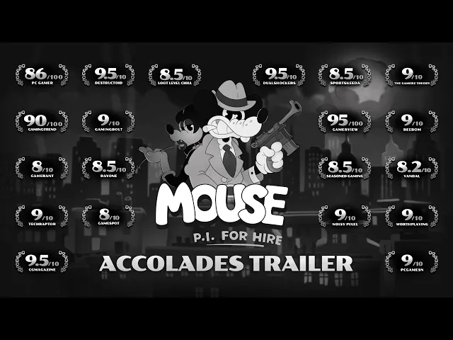 MOUSE: P.I. For Hire | Official Accolades Trailer