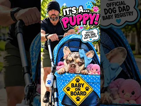 I Would Like to See the Baby… It’s a Frenchie! 😂🐶 #shorts