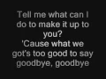 Download Lagu Bruno Mars - Too Good To Say Goodbye Lyrics