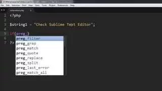 PHP Function preg - match