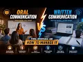 Oral Vs Written Communication explained - Educationleaves