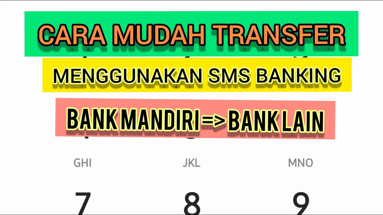 Cara daftar mobile banking Bank Mandiri di ATM