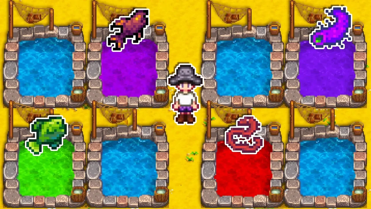 When I Made A Fish Pond For EVERY Fish in Stardew Valley