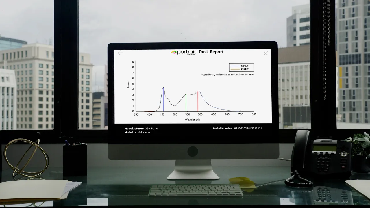 Portrait Displays Technical instructional video