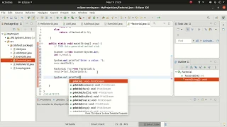 Finding factorial in Java Using recursion