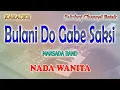 Download Lagu BULANI DO GABE SAKSI ll KARAOKE BATAK ll MARSADA BAND ll NADA WANITA E=DO