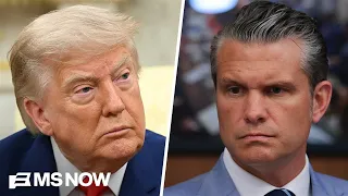 Trump Hegseth on the defensive as reports say U S is burning through missile supplies in Iran war