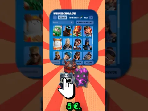 Esta Cuenta de 5€ tiene Estos Sprites de Fortnite…