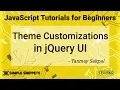 Theming Theme Roller Customizations in JQuery UI