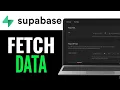How to Fetch Data From Supabase 2025 EASY GUIDE