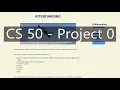 CS50W 2018 version - Project 0
