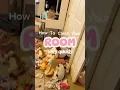 How to clean your room very quickly